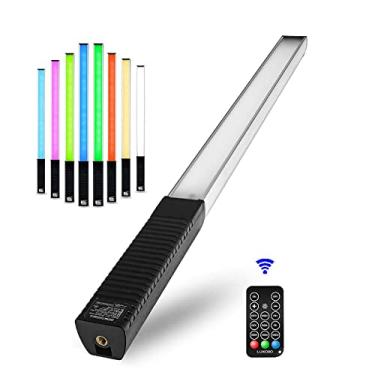 Imagem de Iluminaçao led, Varinha de luz portátil de RGB LED para fotografia, luz de vídeo LED portátil 7.4V 2600mA CRI 95 estudio de fotografia Vlog Live Streaming Fotografia de retrato de