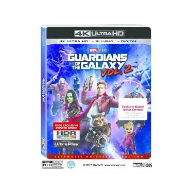 Imagem de Guardians Of The Galaxy: Volume 2 4K Blu-ray DVD + Digital) Exclusive Digital Bonus Content [DVD]
