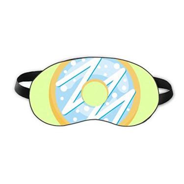 Imagem de Blue Doughnut Sobremesa Sweet Food Sleep Eye Shield Capa macia para sombra noturna