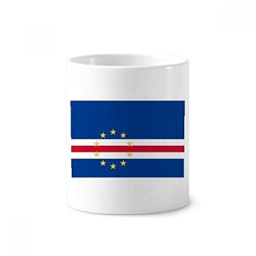 Imagem de Cabo Verde Bandeira Nacional África Country Escova de Dentes Caneca, Suporte de Cerâmica