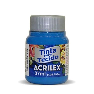 Imagem de Tinta Para Tecido 37ml Fosca - 568 Azul Cerúleo Acrilex