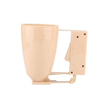 Imagem de Dispensador de massa de panqueca, dispensador de massa de cozinha com alça de compressão, para waffles, muffin, crepes, bolos, carne, takoyaki, amantes de assados ou chefes de cozinha