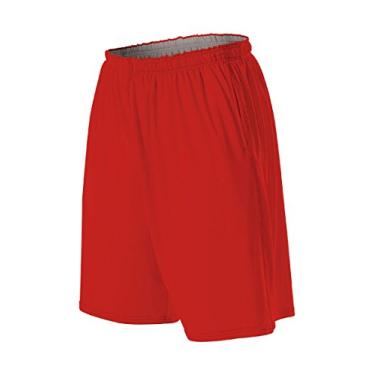 Imagem de Alleson Ahtletic – Bermuda de Treino Adulto com Bolsos, Scarlet, Large