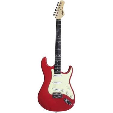 Imagem de Guitarra Memphis Tagima Strato Mg30 Fiesta Red  - Memphis - Tagima