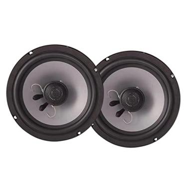Imagem de Chusui Um par de áudio universal 100 watts referência de potência 6,5 polegadas buzina de carro estéreo sistema de alto-falante coaxial de áudio
