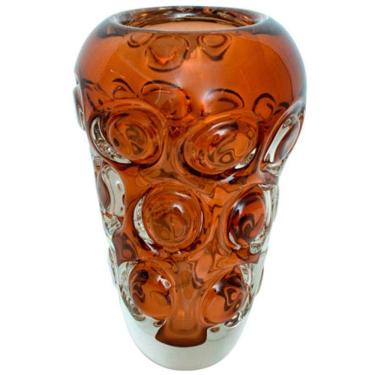 Imagem de Vaso murano Vercelli Garnet 14x31 cm 