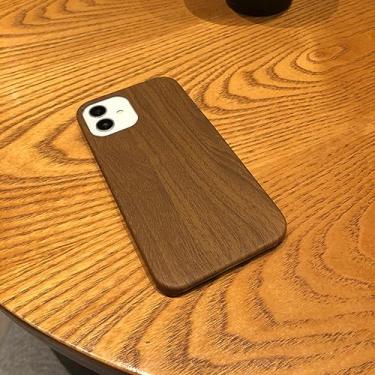 Imagem de Capa de telefone de silicone macio de grão de madeira para iPhone 11 12 Pro Max Mini XR X XS 7 8 Plus SE Capa, M2, para iPhone 7Plus