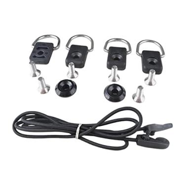 Imagem de Caiaque Deck Rigging, Bungee Cord Tipo D Fivela Stretch Corda Corda Pesca Rigging Bungee Acessórios Caiaque D para Prancha de Surf Raft