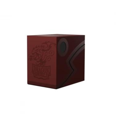 Imagem de Dragon Shield Card Deck Box – Blood Red/Black 150CT – Durable and Sturdy TCG, OCG Card Storage – Compatible with MGT, Magic The Gathering, Commander Decks, Pokemon, Yugioh
