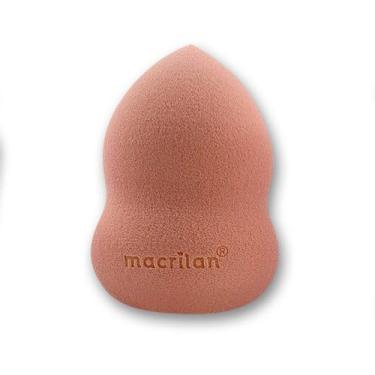Imagem de Esponja Ep08 Gota Para Maquiagem Macrilan - Salmao, Macrilan - Sem Latex