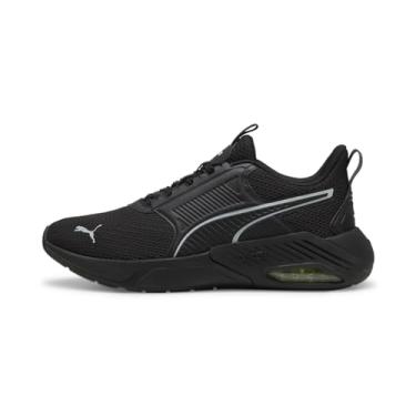 Imagem de PUMA Tênis masculino X-Cell Nova Cross Trainer, Puma Preto, elétrico, limão, cinza médio, 45