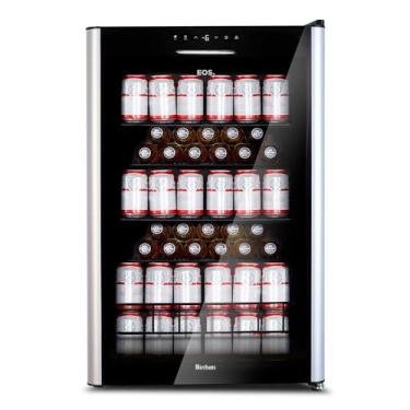 Imagem de Cervejeira Eos Bierhaus 115 Litros Frost Free com Compressor Porta de Vidro e Acabamento em Inox Ece131 110v