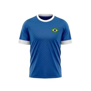 Imagem de Camisa Braziline Brasil Jatobá Infantil-Unissex
