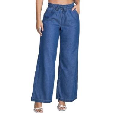 Imagem de Calça Jeans Feminina Loofting Wide Leg Zara - 1111-Feminino