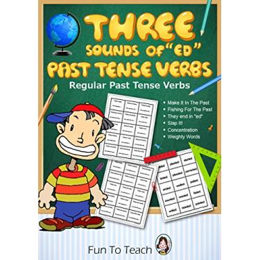Imagem de The 3 sounds of "ed" Past Tense Verbs - Grammar Games and Lesson Plans (English Edition)