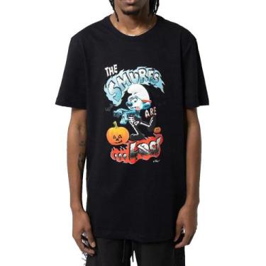 Imagem de Camiseta Lost + Smurfs Halloween Black