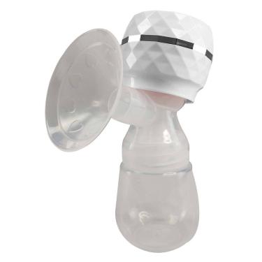 Imagem de Bomba de Tirar Leite Materno Extratora USB Bateria Elétrica Recarregável Mamadeira Amamentação Massagem Portátil