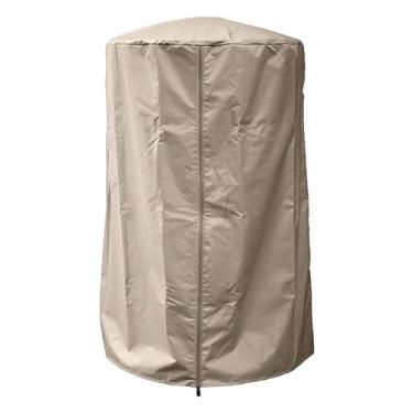 Imagem de Generic Capa para aquecedor de pátio, tecido oxford 210d, para unidades externas, proteção ao ar livre, cilindro resistente, cobertura para bombas de calor de , Bege