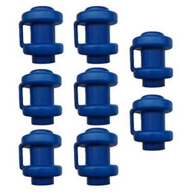 Imagem de 8x Tampas Superiores de Poste de Trampolim Duráveis para utilizar à D'água para Gancho de