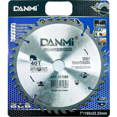 Imagem de Lamina Disco De Corte Prata Circular Madeira 180mm 40 Dentes