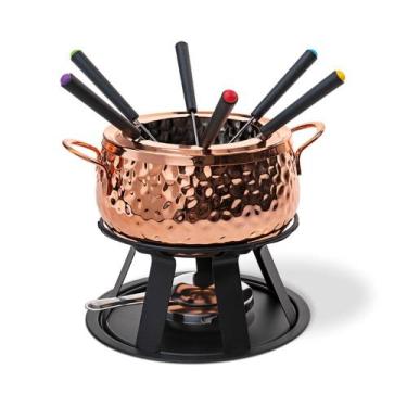 Imagem de Conjunto De Fondue Cobre 11 Peças 1256/100 Brinox