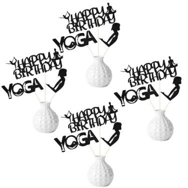 Imagem de Bastões de centro de mesa de aniversário, decoração de festa temática esportiva de ginástica, decorações de festa de aniversário para meninas, artigos de festa com tema itness