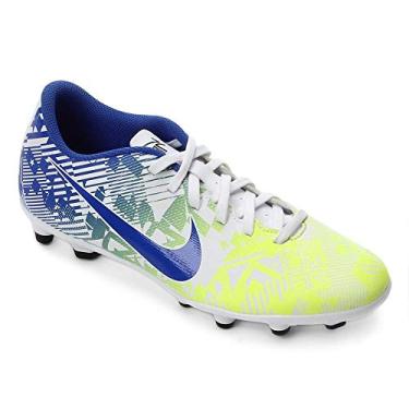 Imagem de Nike JR Vapor 13 Club NJR FG - Branco-Arco-íris, N/a, 5.5 Big Kid