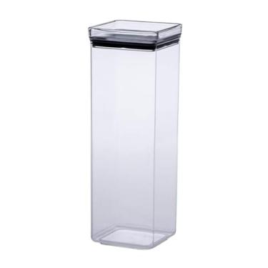 Imagem de Pote Tampa Hermético de Macarrão 3 L Porta Alimentos Mantimentos Armário Cozinha