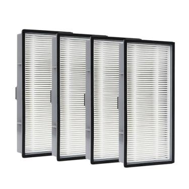 Imagem de Nispira Filtros de substituição para redução de odor A/D/H True HEPA para purificador de ar compatíveis com Filtrete FAP-TT-ADH, Holmes HAP9243, HAP9415, HAP9423, Honeywell HPA060(BWM). 4 pacotes