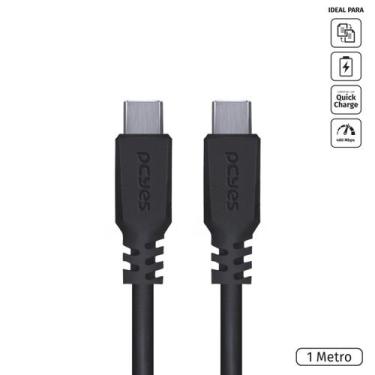 Imagem de Cabo para Celular Smartphone USB Tipo C 2.0 para USB Tipo C / TYPE C 2