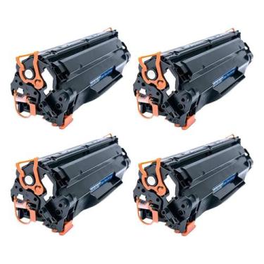 Imagem de KIT 4x Toner Compatível HP 283a Cf283a M125 M127 M127fn M201 - PRINTEC