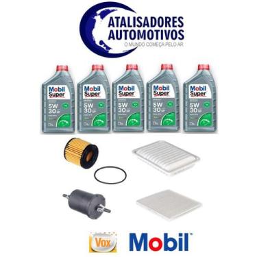 Imagem de Kit troca de oleo completo (filtros e oleo) toyota corolla 1.8/2.0 201