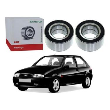 Imagem de Par Rolamento Roda Dianteiro Fiesta 1.0 1.3 1.4 1996 A 2000 - FAG