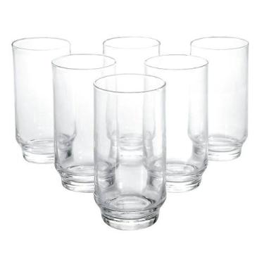 Imagem de Jogos de Copos de Vidro 6 Peças 300ml Nadir