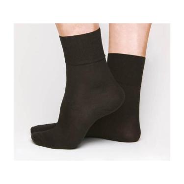 Imagem de Meia Social Pegada Marrom ME001001-02, 37/44