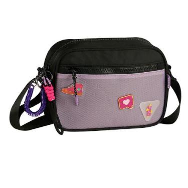 Imagem de Bolsa Transversal Nylon Oficial Luluca - Semax LU2960 Preta