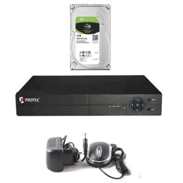 Imagem de DVR Stand Alone Multi HD 8 Canais C/ Acesso Remoto 1TB - Protec