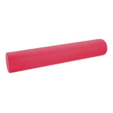 Imagem de Rolo De EVA Massagem Miofacial 90X15cm Foam Roller Rythmoon, Vermelho
