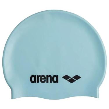 Imagem de Touca Para Natação Classic Silicone Arena, Azul claro