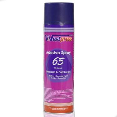 Imagem de Cola Spray Adesivo Temporária 65 Westpress 500ml Artesanato