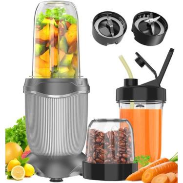 Imagem de Liquidificador de smoothie TOAKELI 1000W atualizado com copos de 2x750