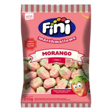 Imagem de Marshmallows 250g fini escolha o sabor, Morango