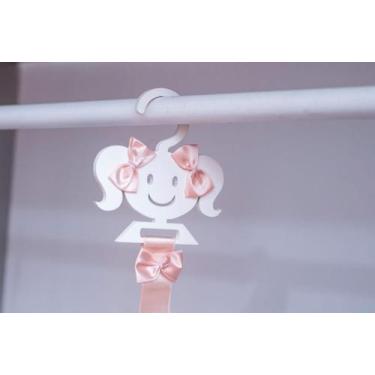 Imagem de Organizador de laço infantil - Cabide porta laços - Porta laços em mdf