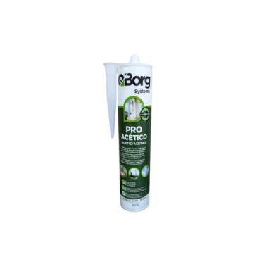 Imagem de Silicone Acético Vedação Multiuso Q-borg 260g Branco Premium