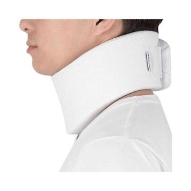 Imagem de Colar Cervical de Espuma Leve Branco - Mercur, G