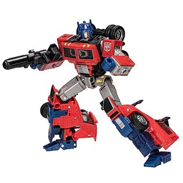 Imagem de Hasbro Transformers Generations estatueta Classe Líder Volvo VNR 300 Optimus Prime 18 cm