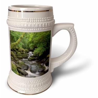 Imagem de 3dRose Torc Waterfall, Killarney National Park, Irlanda EU15 TNO0195-Tom Norring Caneca 530 ml, 640 ml, branca