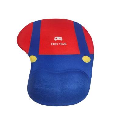 Imagem de Mousepad Emborrachado com Apoio de Punho Ergonômico MTECH