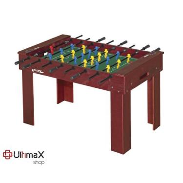 Imagem de Mesa Pebolim Totó Varão passante Oficial Klop 1072 - Klopf