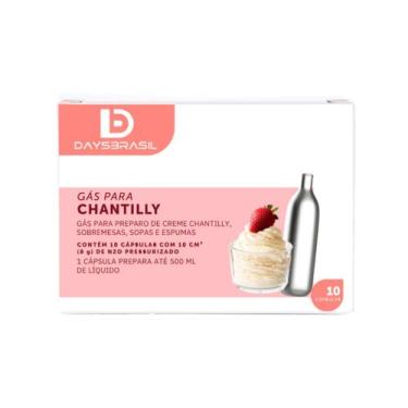 Imagem de Cápsulas de Gás para Chantilly DaysBrasil para Sifão 10un